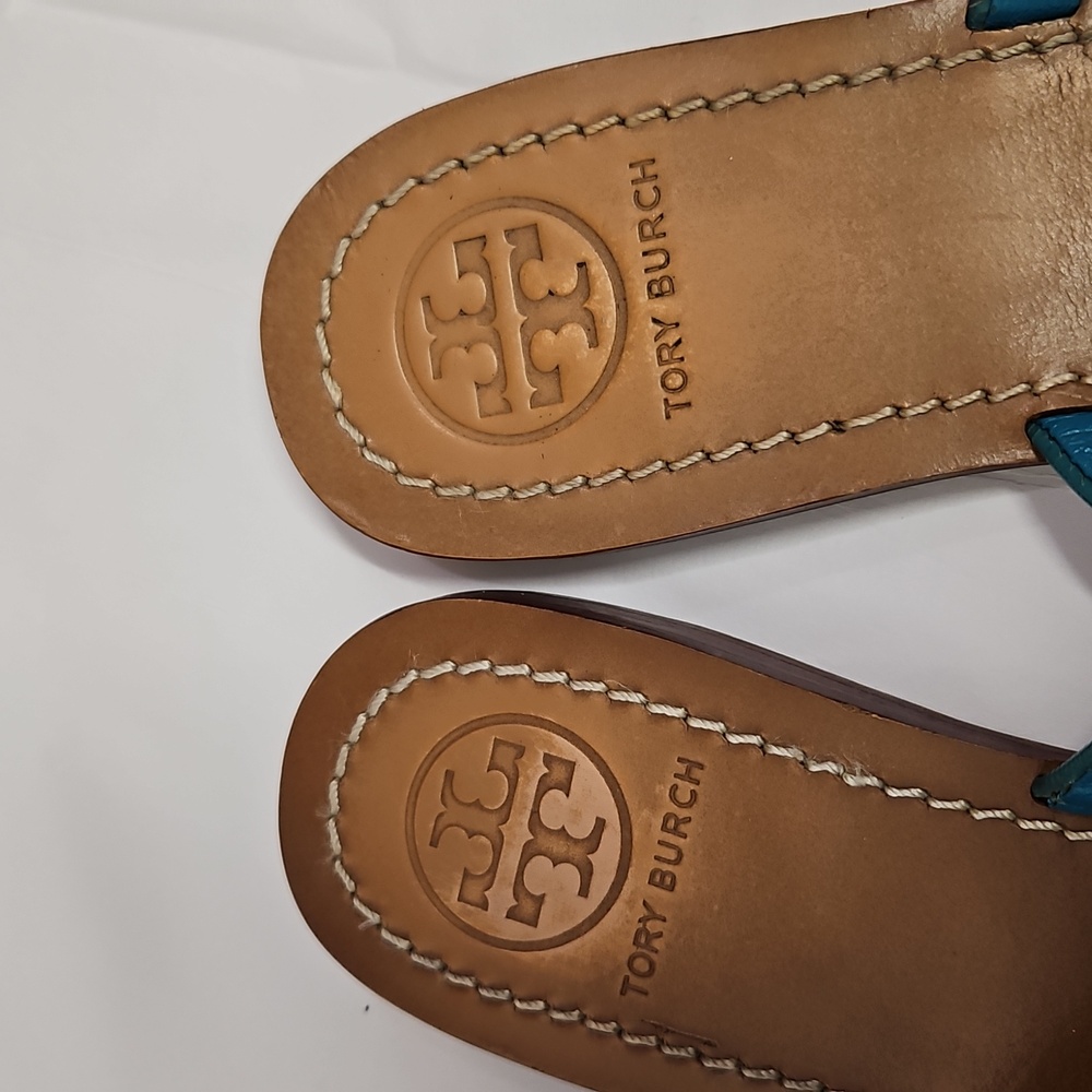 Tory Burch Thong Sandals Size 9 - Picture 3 of 8
